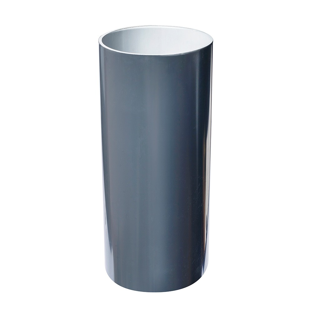 Anthracite Grey 68mm Round Downpipe (4m | Kayflow) Anthracite Grey 68mm Round Downpipe (4m | Kayflow)