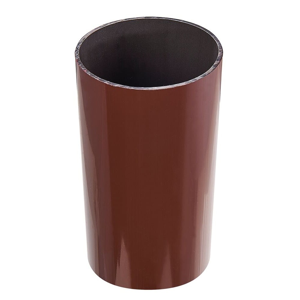 Brown 68mm Round Downpipe (4m) Brown 68mm Round Downpipe (4m)