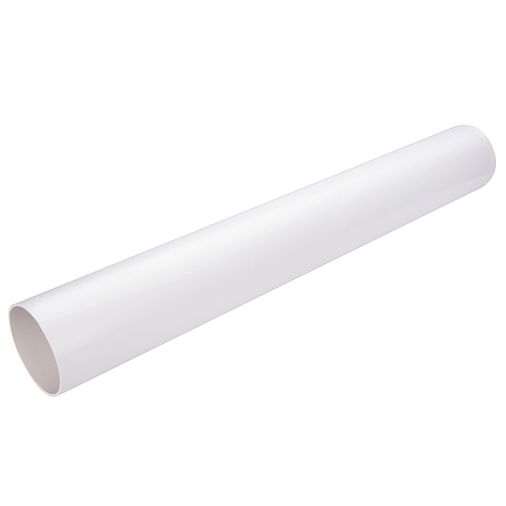 White 68mm Round Downpipe (4m) White 68mm Round Downpipe (4m)