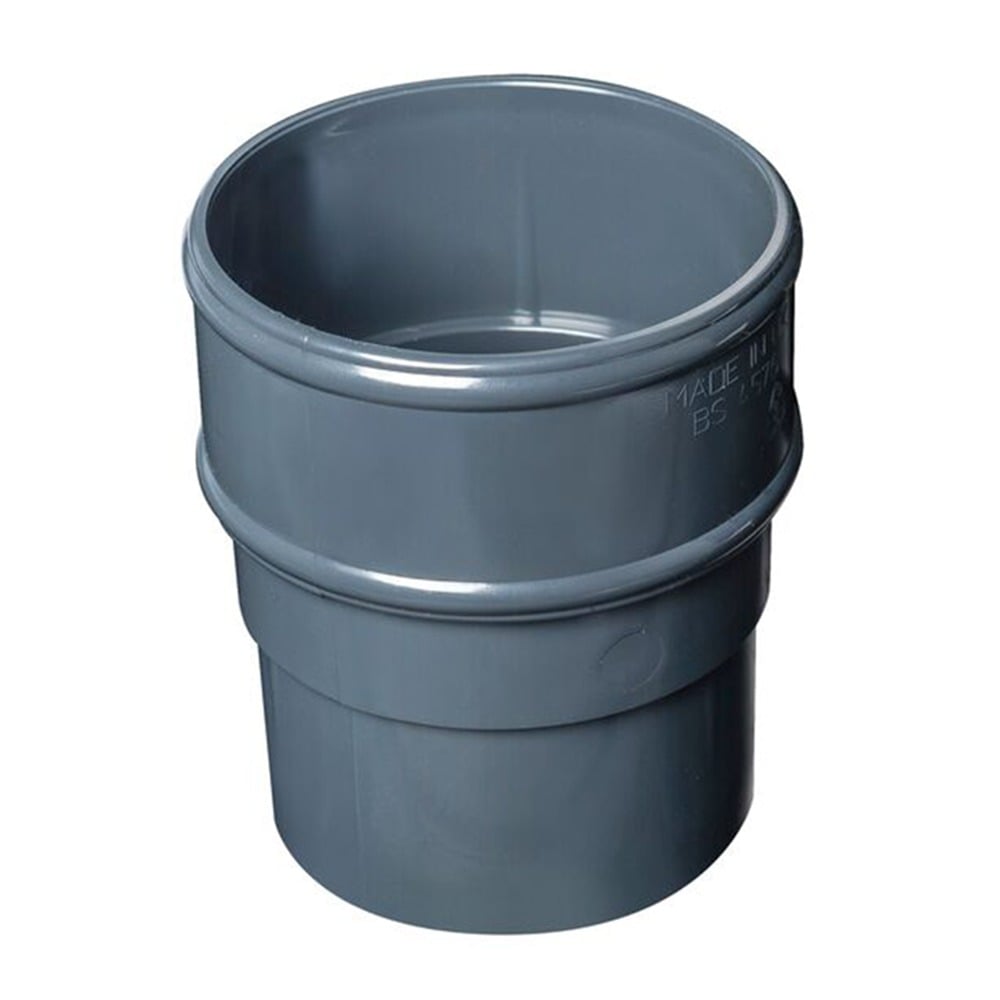 Anthracite Grey 68mm Round Downpipe Socket (Kayflow) Anthracite Grey 68mm Round Downpipe Socket (Kayflow)