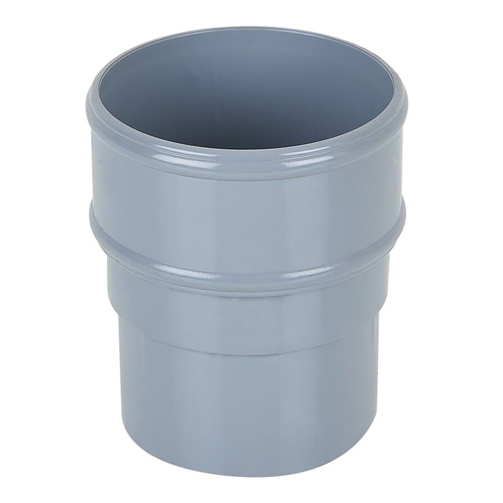 Grey 68mm Round Downpipe Socket Grey 68mm Round Downpipe Socket