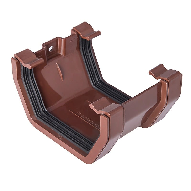 Brown 117mm Square Union Bracket Brown 117mm Square Union Bracket
