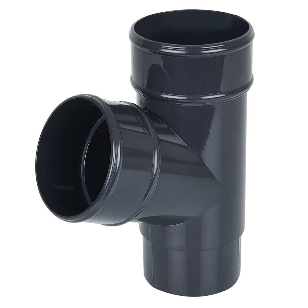 Anthracite Grey 68mm Round 112.5 Degree Branch (Kayflow) Anthracite Grey 68mm Round 112.5 Degree Branch (Kayflow)