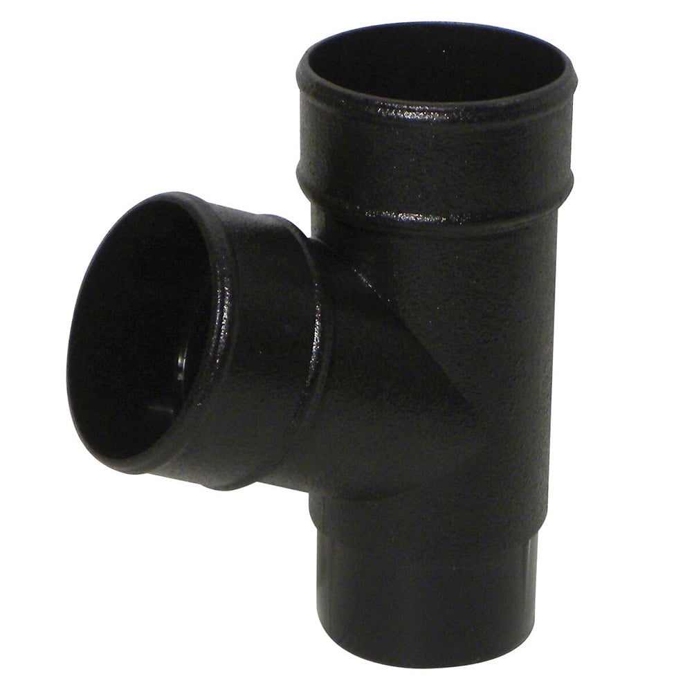 Cast Iron Effect 68mm Round 112.5 Degree Branch Cast Iron Effect 68mm Round 112.5 Degree Branch