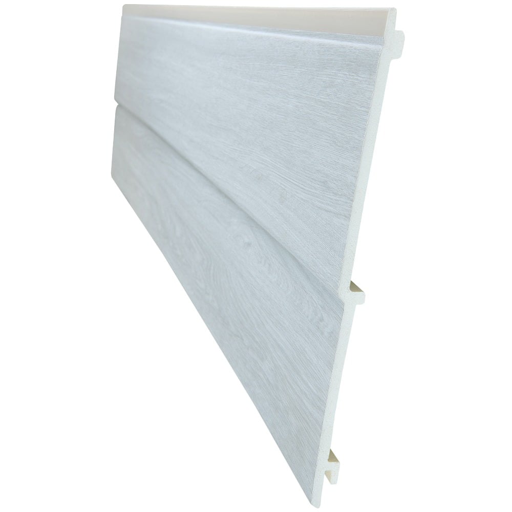 Morning Dew Silver 270mm Double Feather Edge Cladding (5m) Morning Dew Silver 270mm Double Feather Edge Cladding (5m)