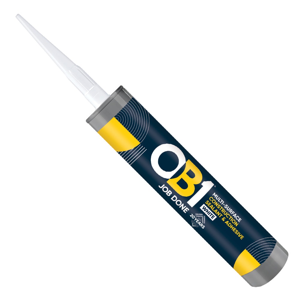 OB1 Multi-Surface Construction Sealant & Adhesive - White OB1 Multi-Surface Construction Sealant & Adhesive - White