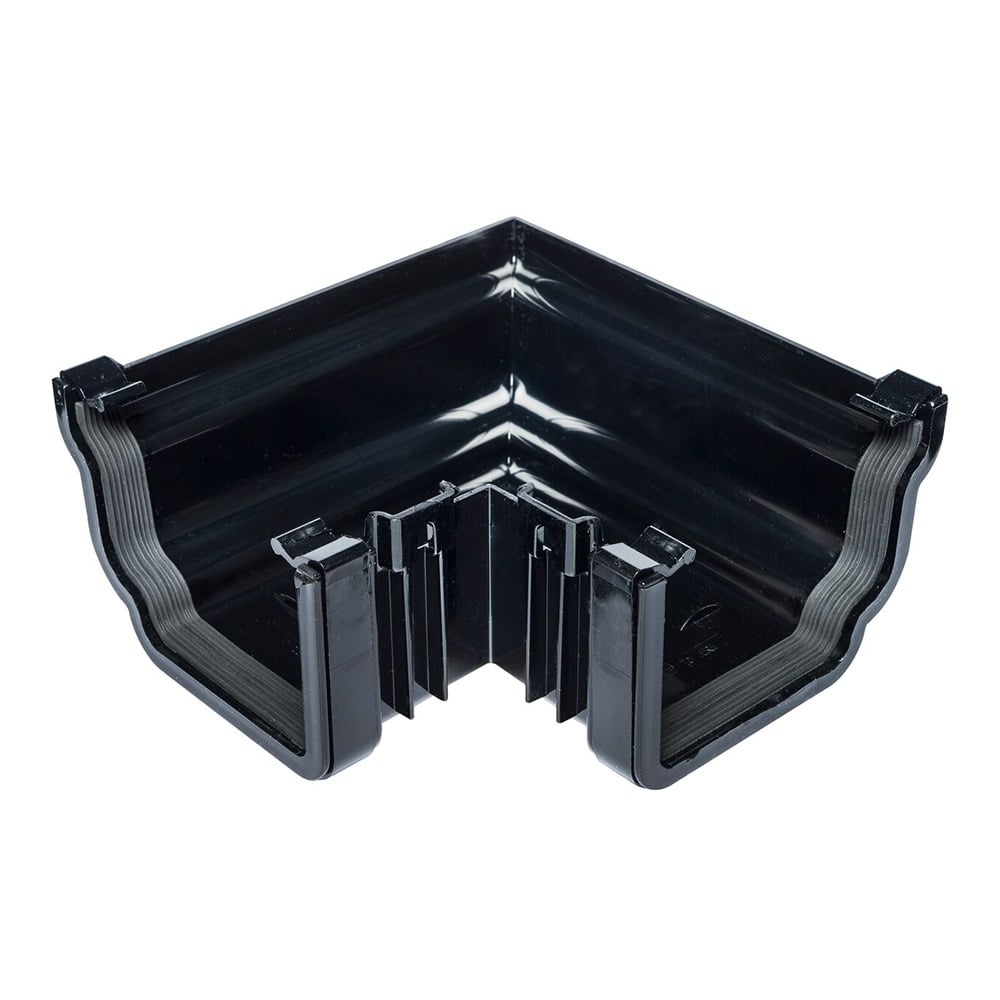 Black 120mm Ogee 90 Degree External Angle Black 120mm Ogee 90 Degree External Angle
