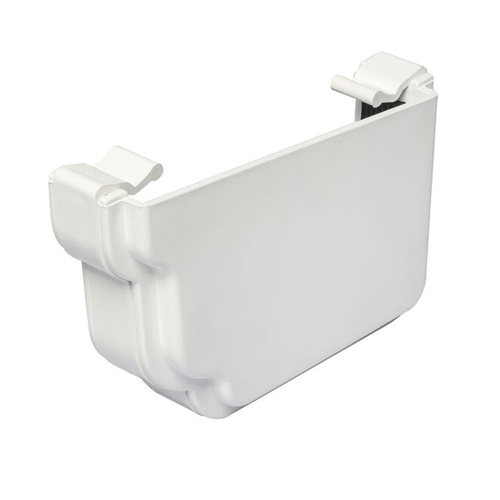 White 120mm Ogee Right Hand External Stopend White 120mm Ogee Right Hand External Stopend