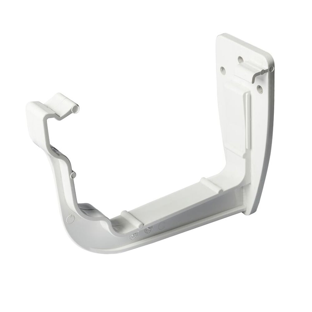 White 120mm Ogee Gutter Fascia Bracket White 120mm Ogee Gutter Fascia Bracket