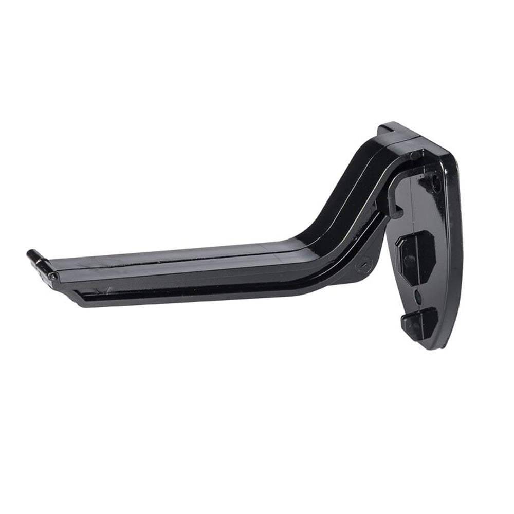 Black 120mm Ogee Top Hung Gutter Fascia Bracket