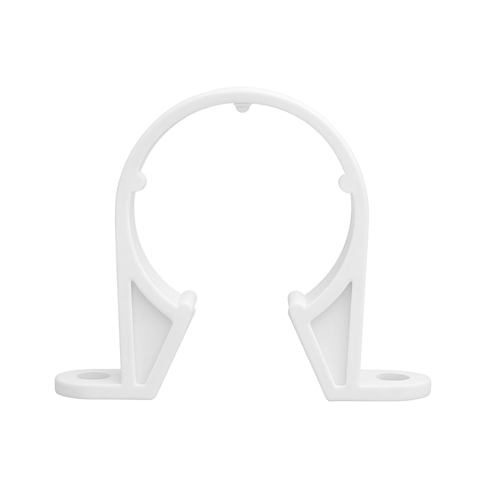 White 32mm Waste Pipe Clip (White) White 32mm Waste Pipe Clip (White)