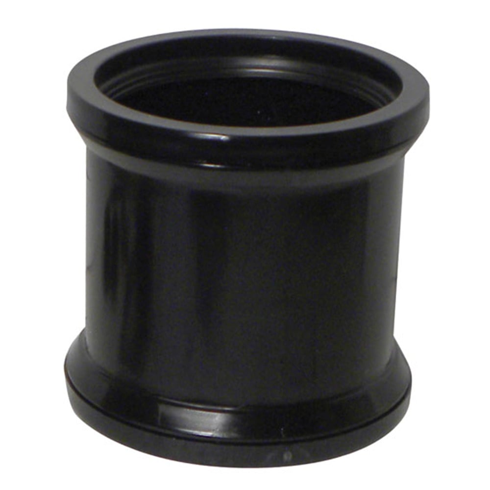 110mm Round Soil Coupler (Black) 110mm Round Soil Coupler (Black)