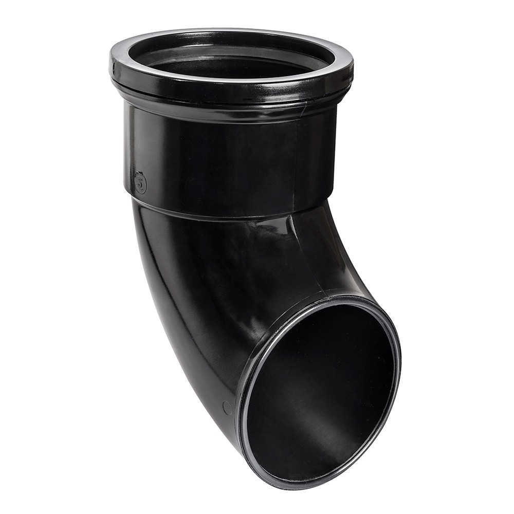 Black 110mm Pipe Shoe 