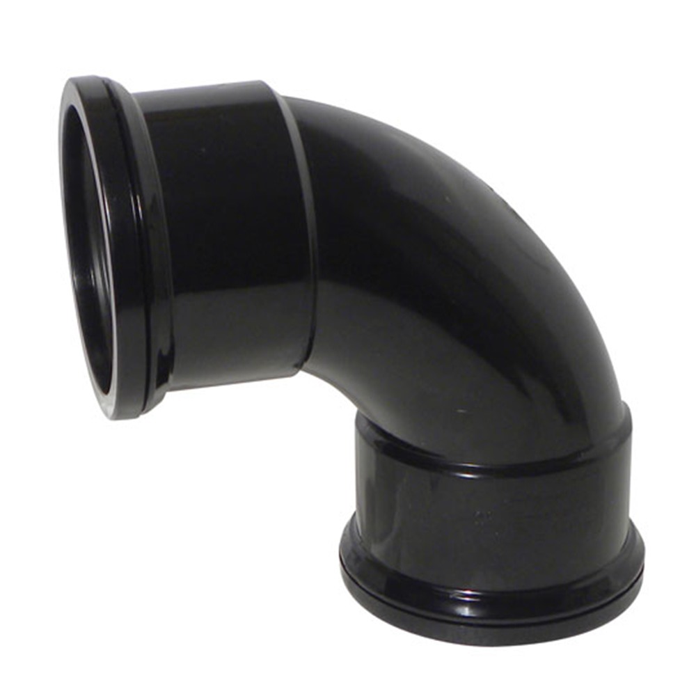 Black 90 degree Double Socket Bend Black 90 degree Double Socket Bend