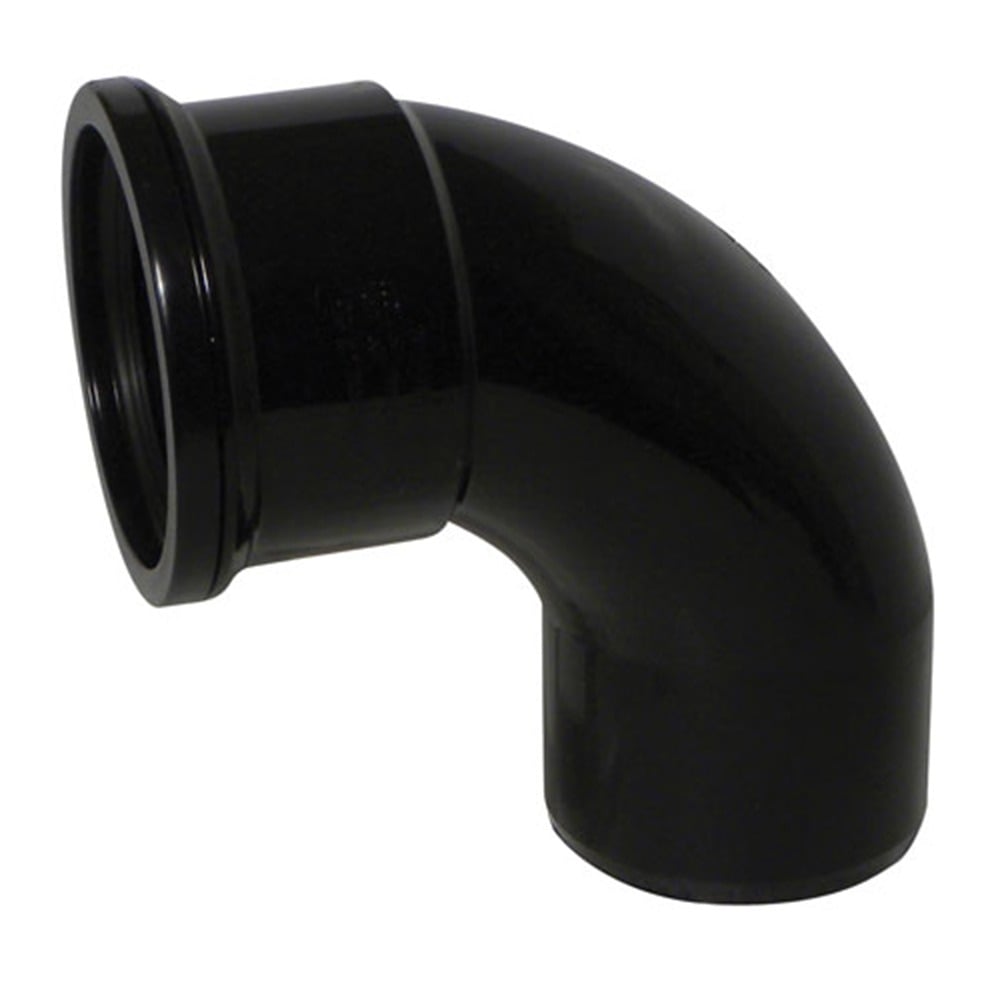 90 Degree Single Socket Bend (Black) 90 Degree Single Socket Bend (Black)