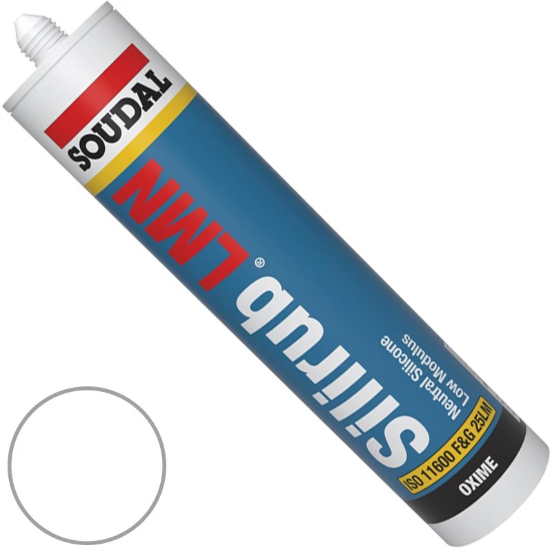 Brilliant White Silirub LMN Low Modulus Neutral Cure Silicone Sealant (300ml) Brilliant White Silirub LMN Low Modulus Neutral Cure Silicone Sealant (300ml)