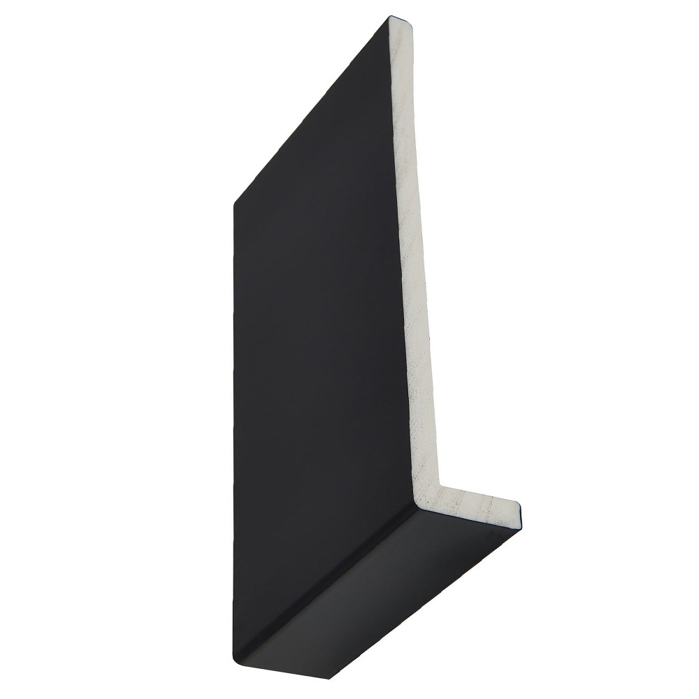 Black Square 9mm x 175mm Fascia Capping Board (5m)