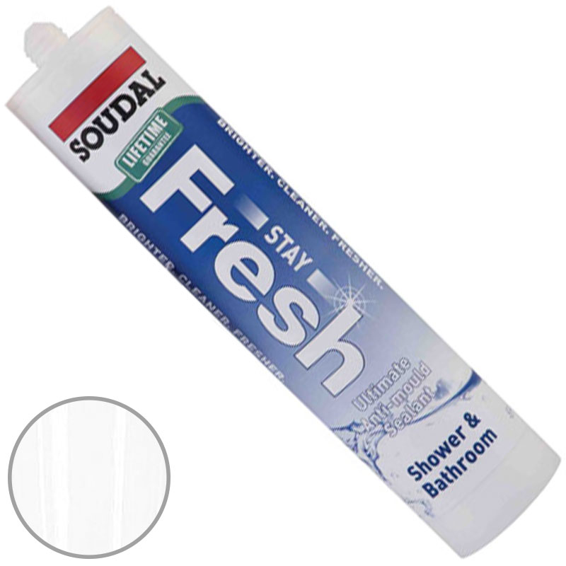 Clear Stay Fresh Silicone Sealant (300ml | 1 per pack)