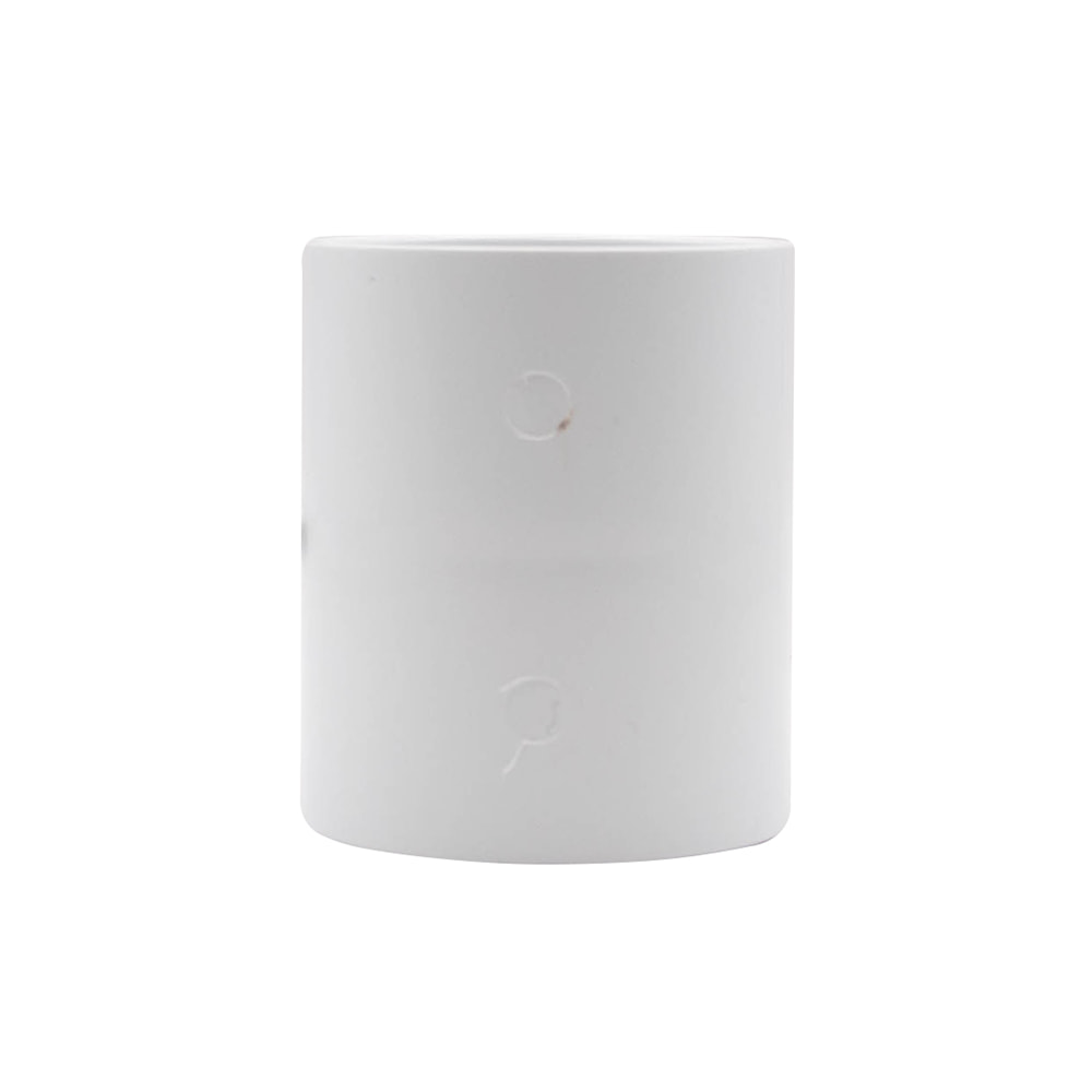 White 32mm Solvent Weld Double Socket Coupler (Kayflow)