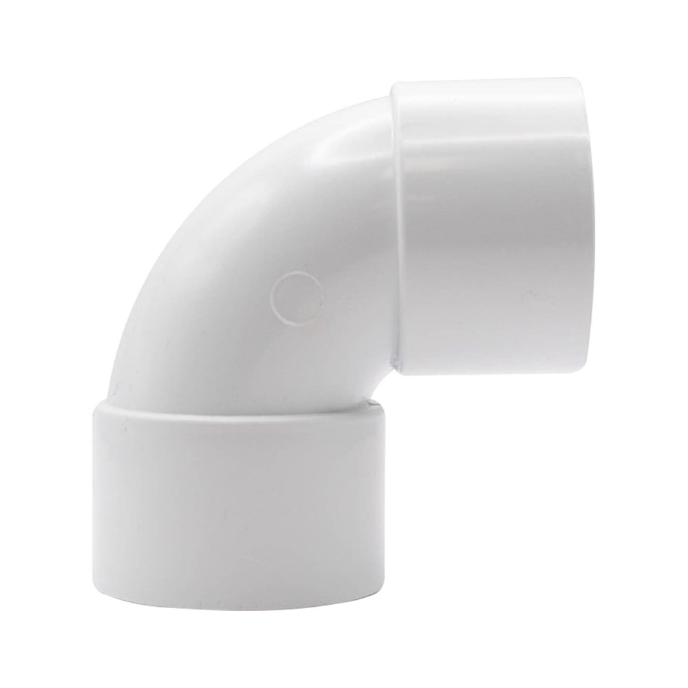 40mm Solvent Weld Double Socket 88 Degree Swept Bend (White) 40mm Solvent Weld Double Socket 88 Degree Swept Bend (White)