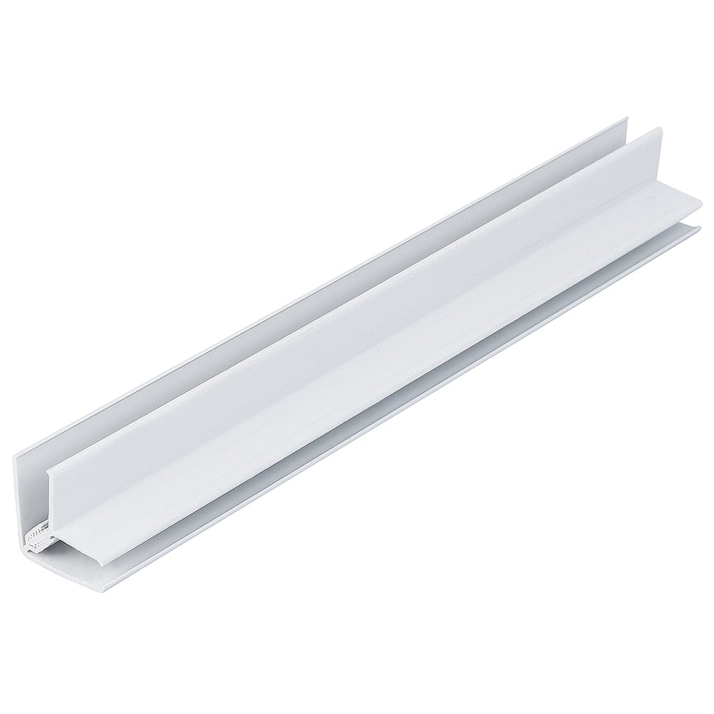 White 8mm - 10mm Bathroom Panel External Corner (2.6m) White 8mm - 10mm Bathroom Panel External Corner (2.6m)