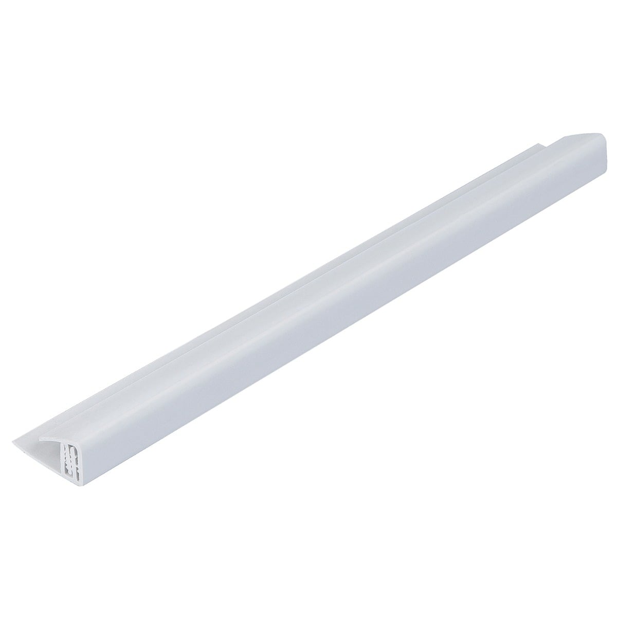 Grey 5mm - 8mm Bathroom Panel 2 Part End Cap (2.6m) Grey 5mm - 8mm Bathroom Panel 2 Part End Cap (2.6m)