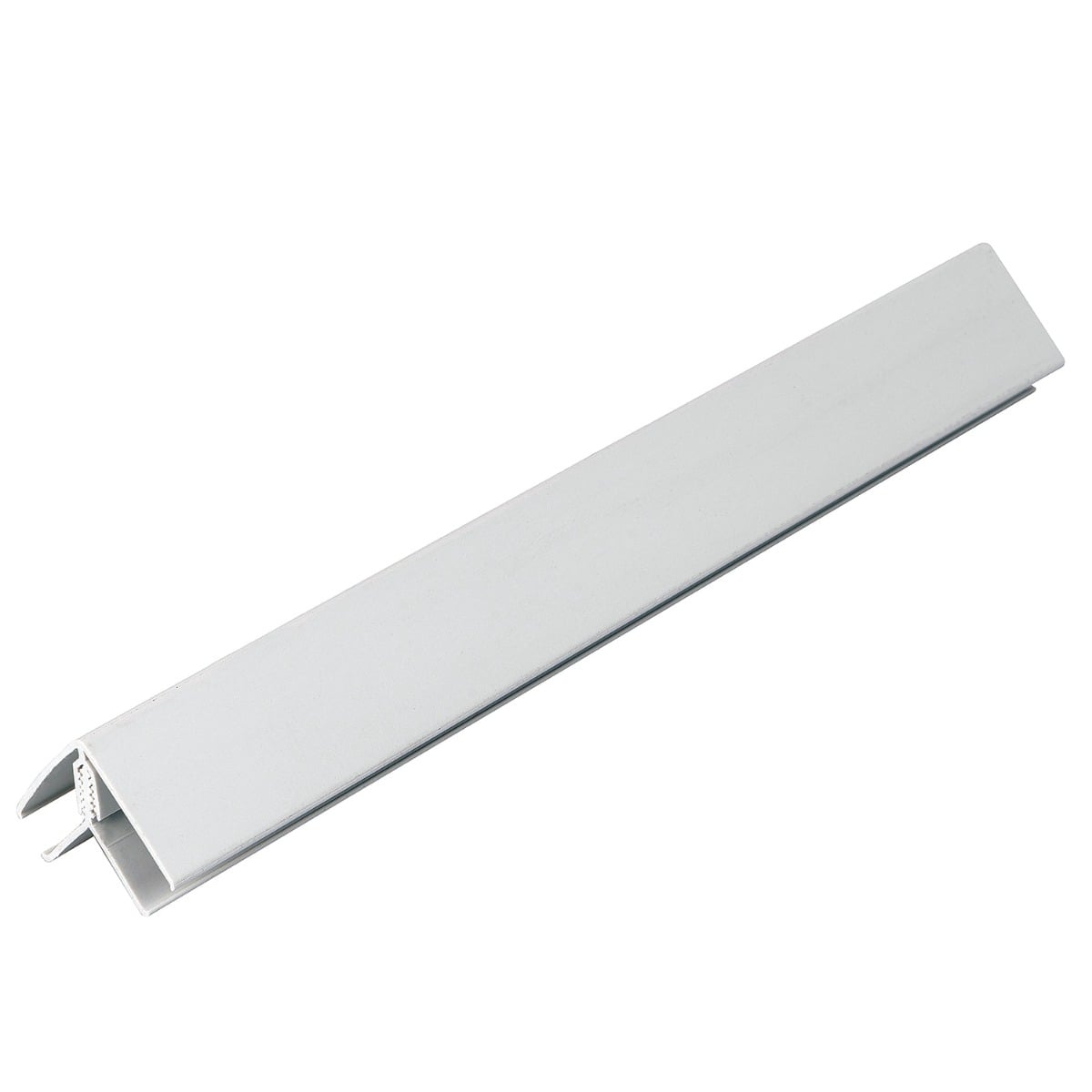 Grey 5mm - 8mm Bathroom Panel 2 Part Universal Corner (2.6m)