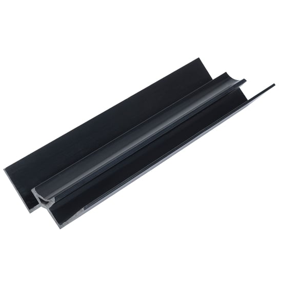 Black 10mm Shower Panel Internal Corner (2.4m) Black 10mm Shower Panel Internal Corner (2.4m)