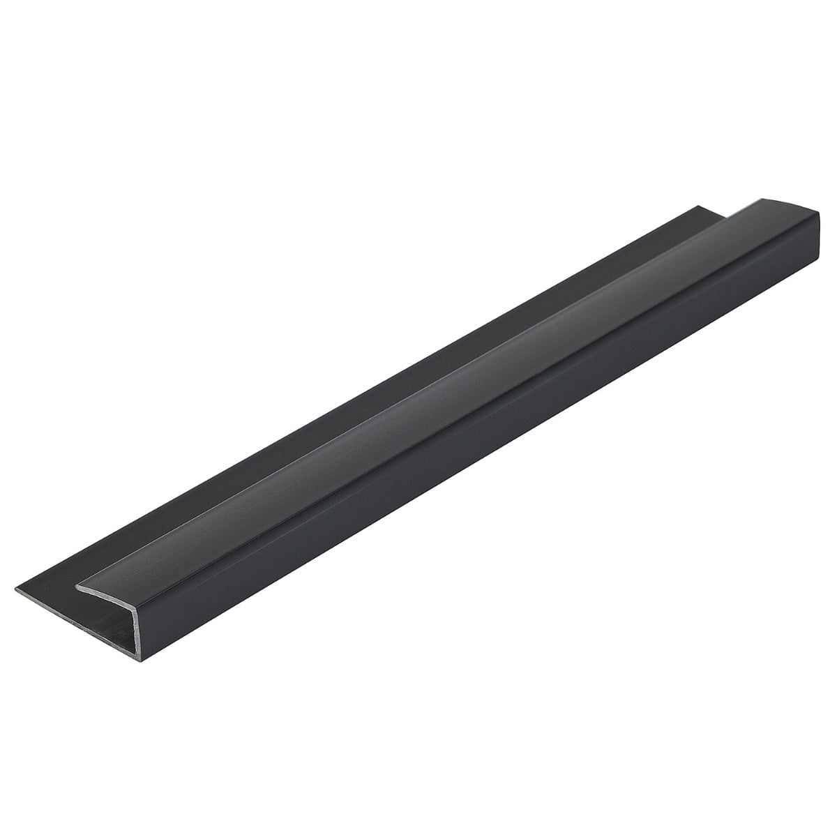 Black 5mm Wall Panel End Cap (2.6m)