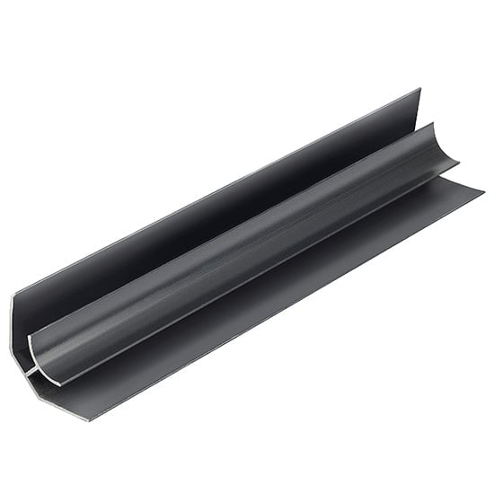 Black 5mm Bathroom Panel Internal Corner (2.6m) Black 5mm Bathroom Panel Internal Corner (2.6m)
