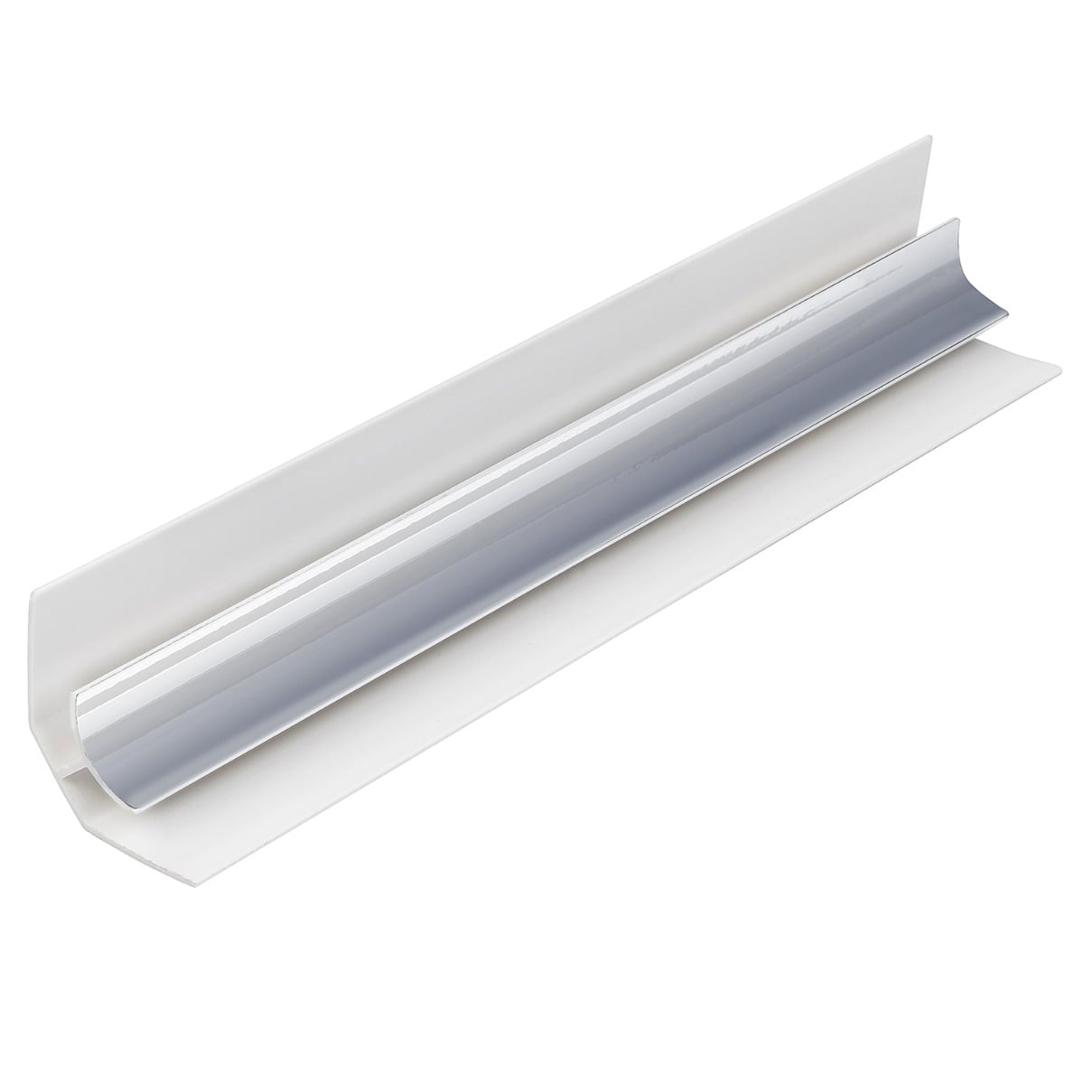 Chrome 5mm Wall Panel Internal Corner (2.6m)