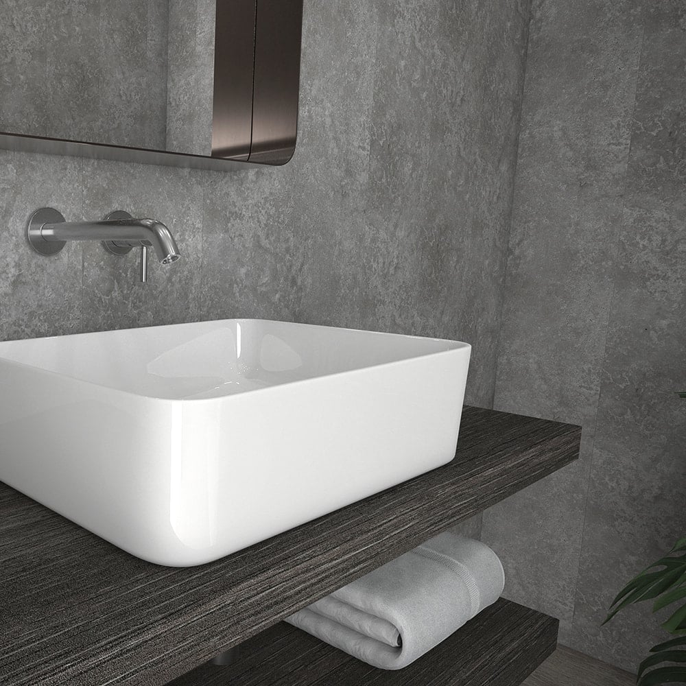 Portland 5mm PVC Bathroom Panels (250mm x 2.6m) - National Plastics
