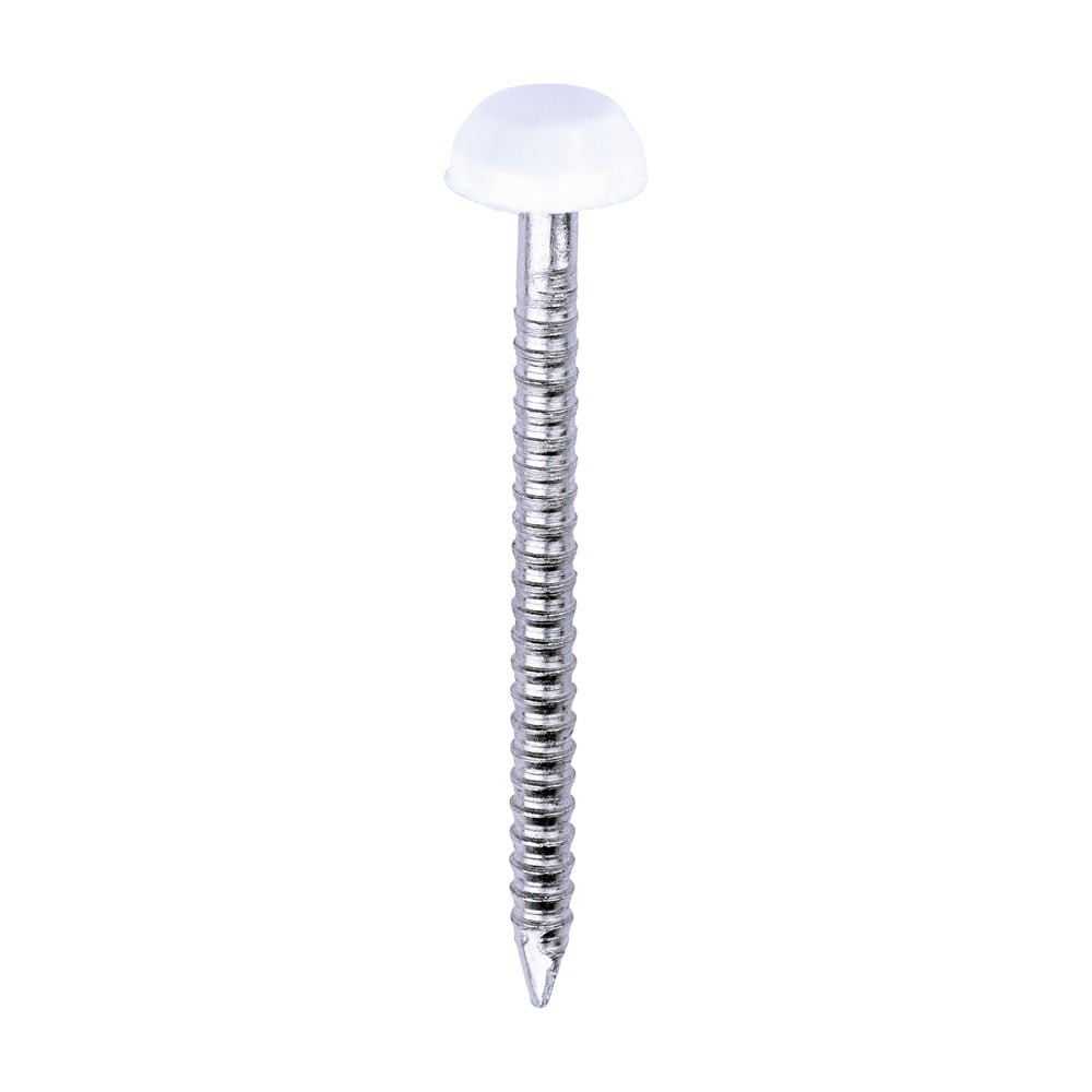 White 30mm Plastic Headed Pins (250 | TIMCO)