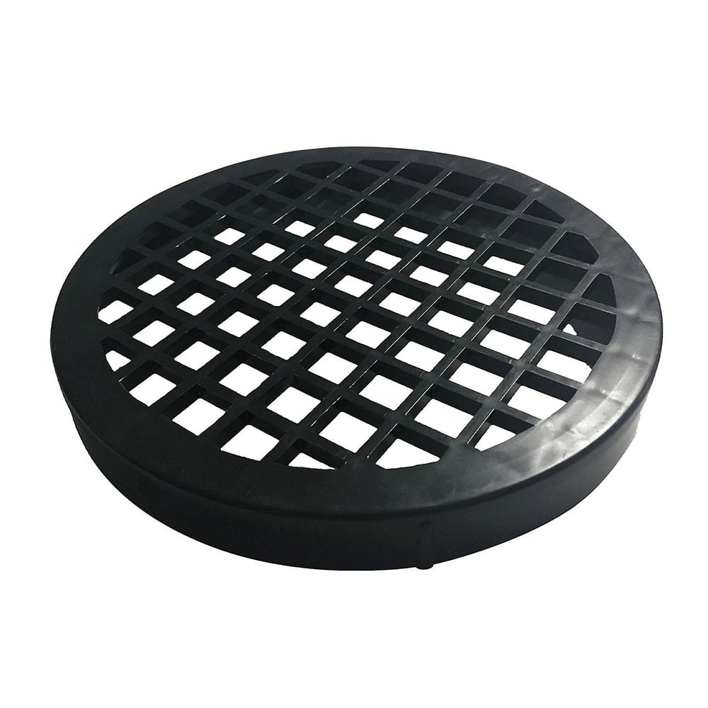 Black Circular Gully Grid for 110mm Underground System Black Circular Gully Grid for 110mm Underground System