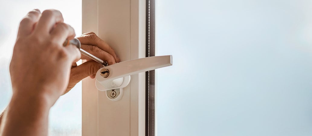 Is it possible to repair a broken UPVC window lock?
