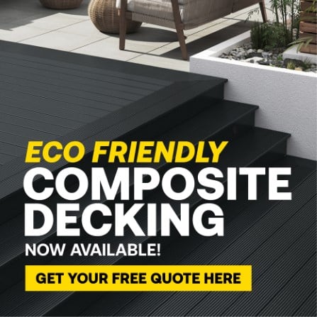 Excellent quality, solid composite decking