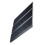 image of a section of Anthracite Grey Woodgrain Soffit Board
