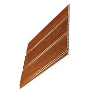 image of a section of Sherwood Woodgrain Soffit Board