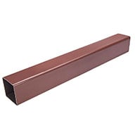 image of Brown 65mm Square Downpipes