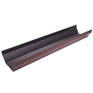 image of Brown 117mm Square Guttering