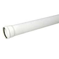 image of White 110mm Round Downpipes