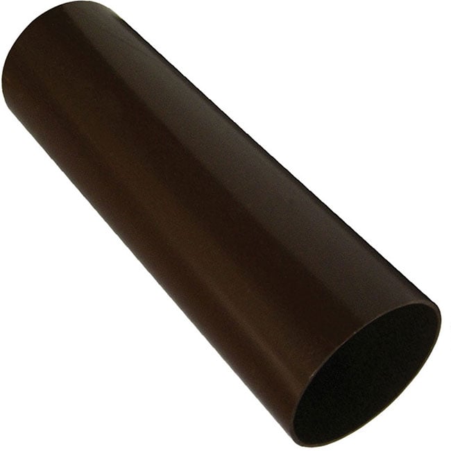 Brown 68mm Round Downpipes
