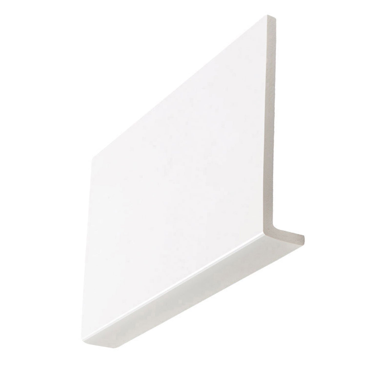 9mm Square White Fascia Boards